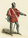 Costume design for Duke of Norfolk