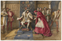 The fall of Cardinal Wolsey
