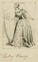 Costume design for Lady Percy (also known as Lady Hotspur)