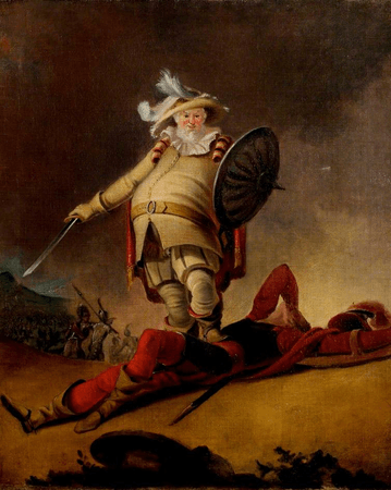 Falstaff and the Dead Body of Hotspur