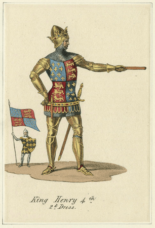 Costume design for King Henry IV