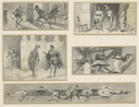 Othello, five miscellaneous illustrations