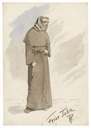Costume design for Friar John