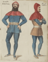 Costume designs for the Master Mariner and the Boatswain