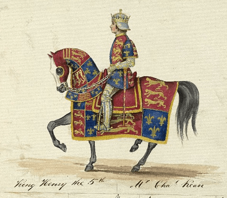 Charles Kean as Henry V