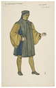 Costume illustrations for Two Gentlemen of Verona