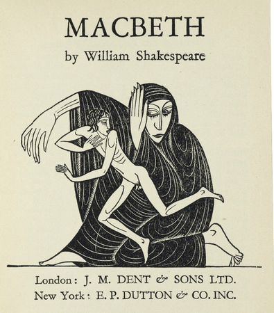 Frontpiece for J. M. Dent edition of Macbeth