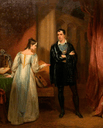 Charles Mayne Young as Hamlet and Mary Glover as Ophelia