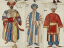 Costume design for the Prince of Morocco and his attendants