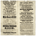 Playbill for Richard III and other plays at the Theatre Royale, London