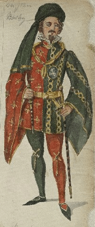 Costume for Sir John Bushy