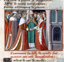 The marriage of King Henry VI of England to Margaret of Anjou