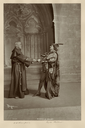 Kyrle Bellew as Romeo, W.H.Thompson as Friar Lawrence
