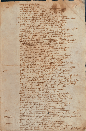 Partial script of 'Sir Thomas More'