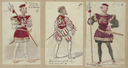 Costume designs for guards