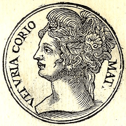 Veturia, called by Plutarch "Volumnia"