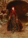 A Sketch of Dame Ellen Terry as Lady Macbeth