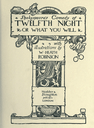 Twelfth Night illustrated by W. Heath Robinson
