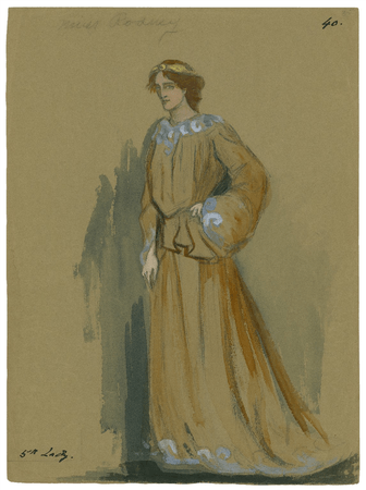Costume designs for the Viola Allen production of Winter's tale at the Knickerbocker Theatre