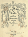 Frontpiece for the James Ballantyne and Co. edition of The Merry Wives of Windsor