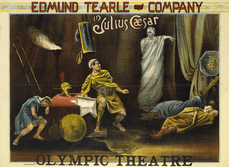 Edmund Tearle and company in Julius Caesar
