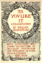 Frontpiece to 1900 edition of "As You Like It"