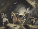 Macbeth in witches' cave