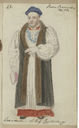 Costume design for Cranmer
