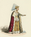 Costume design for Lady Anne