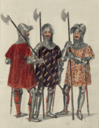 Costume designs for King Richard's knights