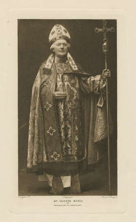 George Warde as Archbishop of Canterbury
