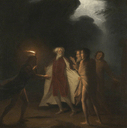 King Lear in the Tempest Tearing off his Robes