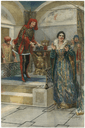 Merchant of Venice: III, 2, the casket scene